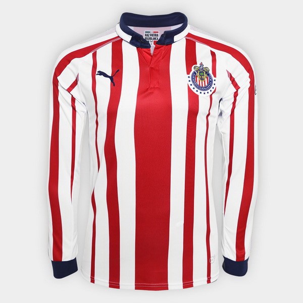 Camiseta CD Guadalajara 1ª ML 2018/19 Rojo Blanco